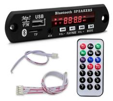 Placa de Som Decodificadora Usb Sdcard Mp3 Bluetooth 12v Placa de Som Decodificadora Usb Sdcard Mp3 Bluetooth 12v