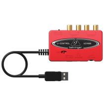 Placa de Som / Interface de Áudio USB U-Control UCA222 - Behringer - Behringer Placa de Som / Interface de Áudio USB U-Control UCA222 - Behringer - Behringer