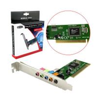 Placa De Som Pci Com 5 Canais DP-61