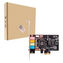 Placa De Som Pci Express 5.1 6 Canais CMI8738 OEM