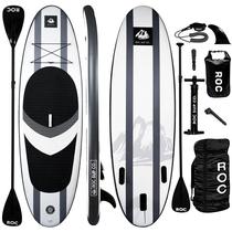 Placa de stand up paddle inflável Roc com acessórios premium Placa de stand up paddle inflável Roc com acessórios premium
