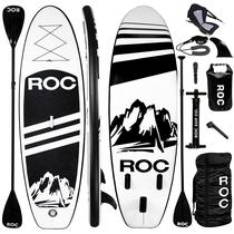 Placa de stand up paddle inflável Roc com acessórios premium Placa de stand up paddle inflável Roc com acessórios premium