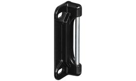 Placa de substituição Strike Plate National Hardware N162-057 preta