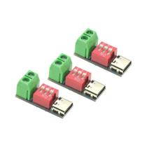 Placa De Teste De Carregamento Rápido PD Ajustável 5-20V 1-20pcs Módulo Testador De Fonte De Placa De Teste De Carregamento Rápido PD Ajustável 5-20V 1-20pcs Módulo Testador De Fonte De