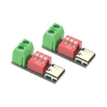 Placa De Teste De Carregamento Rápido PD Ajustável 5-20V 100W Testador De Fonte De Alimentação USB