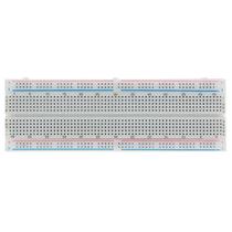 Placa de Teste PCB MB-102 Sem Solda - 400 Furos, 830 Pontos de Conexão - Ideal para Projetos DIY