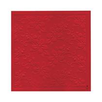 Placa de Textura Emboss 14 cm x 14 cm Flor de Hibisco - Maison Du Atelier