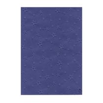 Placa de Textura Relevo Emboss 10,6cm x 15cm Estrela 2D