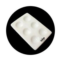 Placa de Toque 6 Cavidades em Porcelana 56X80mm