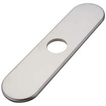 Placa de torneira Greenspring Brushed Nickel para banheiro/cozinha