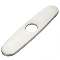 Placa de torneira Kohonby em aço inoxidável de 10 polegadas em níquel escovado Placa de torneira Kohonby em aço inoxidável de 10 polegadas em níquel escovado