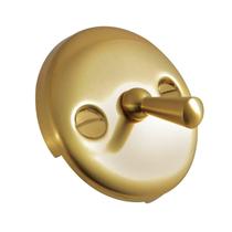 Placa de Transbordamento Kingston Brass DTL107 Latão Escovado 8 cm Placa de Transbordamento Kingston Brass DTL107 Latão Escovado 8 cm