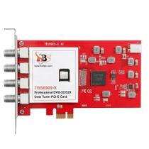 Placa de TV digital via satélite TBS6909X DVB-S/S2/S2X 8 Tuner PCI-e Placa de TV digital via satélite TBS6909X DVB-S/S2/S2X 8 Tuner PCI-e