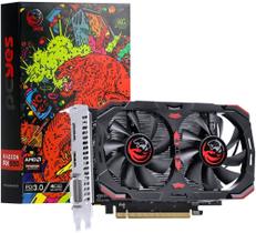 Placa De Vídeo Amd Pcyes Radeon Rx550 4gb Com 2 Fans