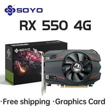 Placa de Vídeo AMD Radeon RX 550 4GB GDDR5 - 128-bit - HDMI - para Desktop e Gaming