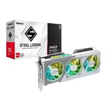 Placa de Vídeo ASRock AMD Radeon RX 9060 XT Steel Legend OC 16GB GDDR6 128 Bits 90GA5JZZ00UANF Placa de Vídeo ASRock AMD Radeon RX 9060 XT Steel Legend OC 16GB GDDR6 128 Bits 90GA5JZZ00UANF