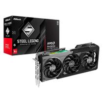 Magazine Luiza Placa de Vídeo ASRock RX 9070 XT SLD 16G AMD Radeon, ARGB, 16GB, GDDR6, FidelityFX, RDNA 4 - 90-GA5VZZ-00UANF image