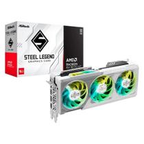 Magazine Luiza Placa de Vídeo ASRock RX 9070 XT Steel Legend AMD Radeon, ARGB, 16GB, GDDR6, 2970MHz, FidelityFX, RDNA - 90-GA5DZZ-00UANF image