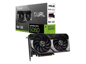 Placa de Video ASUS Dual Geforce RTX 5060 8GB GDDR7 128 BITS - DUAL-RTX5060-8G Placa de Video ASUS Dual Geforce RTX 5060 8GB GDDR7 128 BITS - DUAL-RTX5060-8G
