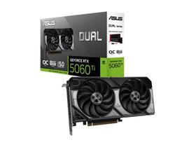 Placa de Video ASUS Dual Geforce RTX 5060 TI OC 8GB GDDR7 128 BITS - DUAL-RTX5060TI-O8G