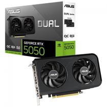Placa de Vídeo Asus Dual NVIDIA GeForce RTX 5050 OC, 8GB, GDDR6, DLSS, Ray Tracing, DUAL-RTX5050-O8G Placa de Vídeo Asus Dual NVIDIA GeForce RTX 5050 OC, 8GB, GDDR6, DLSS, Ray Tracing, DUAL-RTX5050-O8G