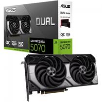 Placa de Vídeo Asus Dual NVIDIA GeForce RTX 5070 OC 12GB GDDR7 DLSS Ray Tracing 90YV0M17M0NA00