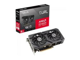 Placa de Video ASUS Dual Radeon RX 7600 EVO OC Edition 8GB GDDR6 128 BITS - DUAL-RX7600-O8G-EVO Placa de Video ASUS Dual Radeon RX 7600 EVO OC Edition 8GB GDDR6 128 BITS - DUAL-RX7600-O8G-EVO