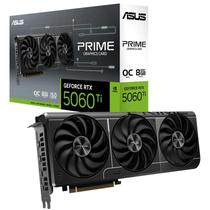 Placa de Vídeo Asus Prime NVIDIA GeForce RTX 5060 Ti OC, 8GB, GDDR7, DLSS, Ray Tracing, PRIME-RTX5060TI-O8G Placa de Vídeo Asus Prime NVIDIA GeForce RTX 5060 Ti OC, 8GB, GDDR7, DLSS, Ray Tracing, PRIME-RTX5060TI-O8G