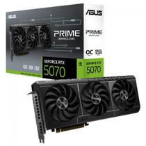 Placa de Vídeo Asus Prime NVIDIA GeForce RTX 5070 OC Edition, 12GB, GDDR7, DLSS, Ray Tracing, 90YV0M10-M0NA00 Placa de Vídeo Asus Prime NVIDIA GeForce RTX 5070 OC Edition, 12GB, GDDR7, DLSS, Ray Tracing, 90YV0M10-M0NA00