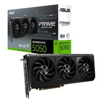 Placa de Vídeo Asus PRIME RTX 5050 OC 8G NVIDIA GeForce, 8GB, GDDR6, 128-bit, OpenGL 4.6, DLSS 4, Ray Tracing - 90YV0N70-M0NA00 Placa de Vídeo Asus PRIME RTX 5050 OC 8G NVIDIA GeForce, 8GB, GDDR6, 128-bit, OpenGL 4.6, DLSS 4, Ray Tracing - 90YV0N70-M0NA00