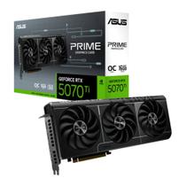 Placa De Vídeo Asus Prime Rtx 5070 Ti Oc 16gb Gddr7 256 Bit Dlss4 Ray Tracing Prime-rtx5070ti-o16g