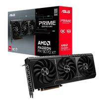 Magazine Luiza Placa de Vídeo ASUS PRIME RX 9070 XT O16G AMD Radeon, 16GB, GDDR6, Axial-tech, OpenGL 4.6 - 90YV0L71-M0NA00 image