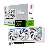 Placa de Vídeo ASUS ROG ASTRAL RTX5090 WHITE NVIDIA Geforce, 32GB, GDDR7 - 90YV0LWA-M0NA00