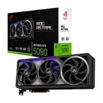 Placa de Vídeo ASUS RTX5090 ROG Astral Gaming OC NVIDIA GeForce, 32GB, GDDR7, ARGB, G-Sync, Ray Tracing, DLSS 4, HDR - 90YV0LW0-MVAA00 Placa de Vídeo ASUS RTX5090 ROG Astral Gaming OC NVIDIA GeForce, 32GB, GDDR7, ARGB, G-Sync, Ray Tracing, DLSS 4, HDR - 90YV0LW0-MVAA00