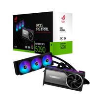 Magazine Luiza Placa de Vídeo ASUS RTX5090 ROG Astral LC Gaming OC NVIDIA GeForce, 32GB, GDDR7, G-Sync, Ray Tracing, DLSS 4, HDR - 90YV0LW2-M0NA00 image