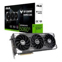 Placa de Vídeo ASUS TUF RTX 5060 TI O16G GAMING NVIDIA GeForce, 16GB GDDR7, 128 bits, DLSS 4, Ray Tracing - 90YV0MG0-M0NA00