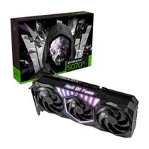 Placa de Vídeo Galax GeForce RTX 5070 Ti HOF Gaming Black NVIDIA Geforce, 16GB, GDDR7, 256-bits, Triple Fan, DLSS 4, DirectX - 527200-0771 Placa de Vídeo Galax GeForce RTX 5070 Ti HOF Gaming Black NVIDIA Geforce, 16GB, GDDR7, 256-bits, Triple Fan, DLSS 4, DirectX - 527200-0771