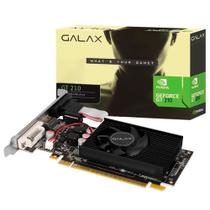 Placa de Vídeo Galax NVIDIA GeForce GT 210, 1GB DDR3, 64 Bits - 21GGF4HI00NP