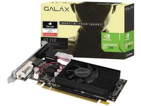 Placa de Vídeo Galax NVIDIA GeForce GT210 - 1GB DDR3 64 bits 21GGF4HI00NP