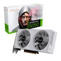 Placa de Vídeo Galax RTX 5050 1-Click OC White NVIDIA Geforce, 8GB, GDDR6, 2602MHz, 128-bit - 55NSL8MHCZBS Placa de Vídeo Galax RTX 5050 1-Click OC White NVIDIA Geforce, 8GB, GDDR6, 2602MHz, 128-bit - 55NSL8MHCZBS