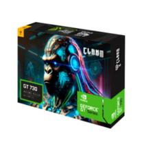 Placa de vídeo gamer g-force gt730 128bit 4gb ddr3 hdmi vga - Clanm