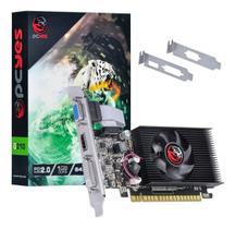 Placa de Vídeo GeForce G210 1GB GDDR5X 64 Bits Low Profile - PA210G6401D3LP - PCYES