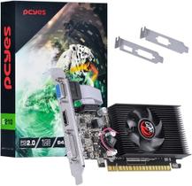 Placa De Vídeo Geforce Gt 210 Pcyes 1gb 64 Bits Low Profile