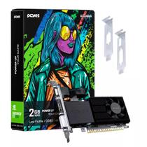 Placa De Video Geforce GT 610 Pcyes 2GB DDR3 PCI Express 2.0 64Bits