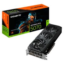Placa de Vídeo GeForce RTX 5070 12GB GDDR7 192bits - Windforce SFF DLSS 4 Gigabyte GV-N5070WF3-12GD