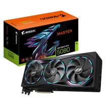 Placa de Video Gigabyte Aorus Master RTX 5080 16GB GDDR7 256 bits GVN5080AORUS M16GD