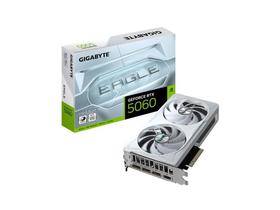 Placa de Video Gigabyte Geforce RTX 5060 Eagle OC ICE 8GB GDDR7 128 BITS - GV-N5060EAGLEOC ICE-8GD