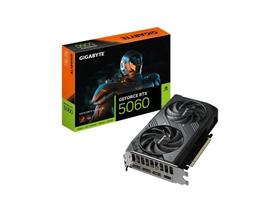 Placa de Video Gigabyte Geforce RTX 5060 Windforce OC MAX 8GB GDDR7 128 BITS - GV-N5060WF2MAX OC-8GD