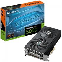 Placa de Vídeo Gigabyte NVIDIA GeForce RTX 5060 Eagle OC, 8GB, GDDR7, DLSS, Ray Tracing, GV-N5060EAGLE OC-8GD