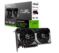 Placa de Video Gpu Asus Rtx 5060 Ti Dual 2X 16Gb - 128 Bits - Hdmi/3X Dp - 90Yv0Mh0-M0Na00 Placa de Video Gpu Asus Rtx 5060 Ti Dual 2X 16Gb - 128 Bits - Hdmi/3X Dp - 90Yv0Mh0-M0Na00